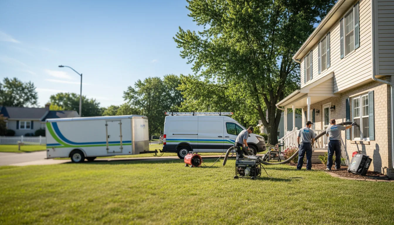 Flooded Basement Restoration And Cleanup With Repair in Waskish, MN near me